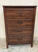 Contemporary chest of drawers H117cm W80cm D48cm