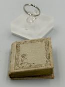 A Biggs of Maidenhead platinum wedding band approximate weight 2.8g and size N in original box