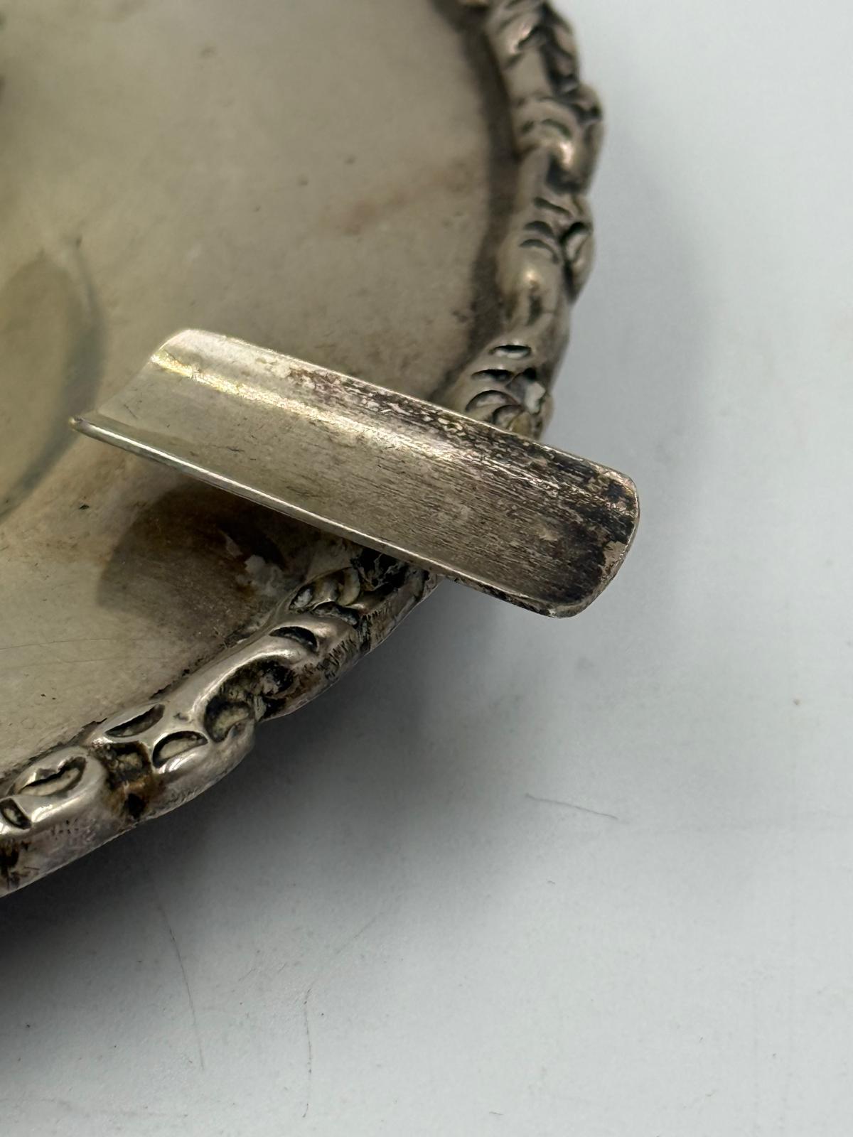 A Mexican silver ashtray marked 925 to base approx weight 143g - Image 5 of 5