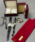 A selection of fashion watches including: Rotary, Timex, Anne Klein, Sekonda, Ingersol, etc.