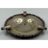 A Mexican silver ashtray marked 925 to base approx weight 143g