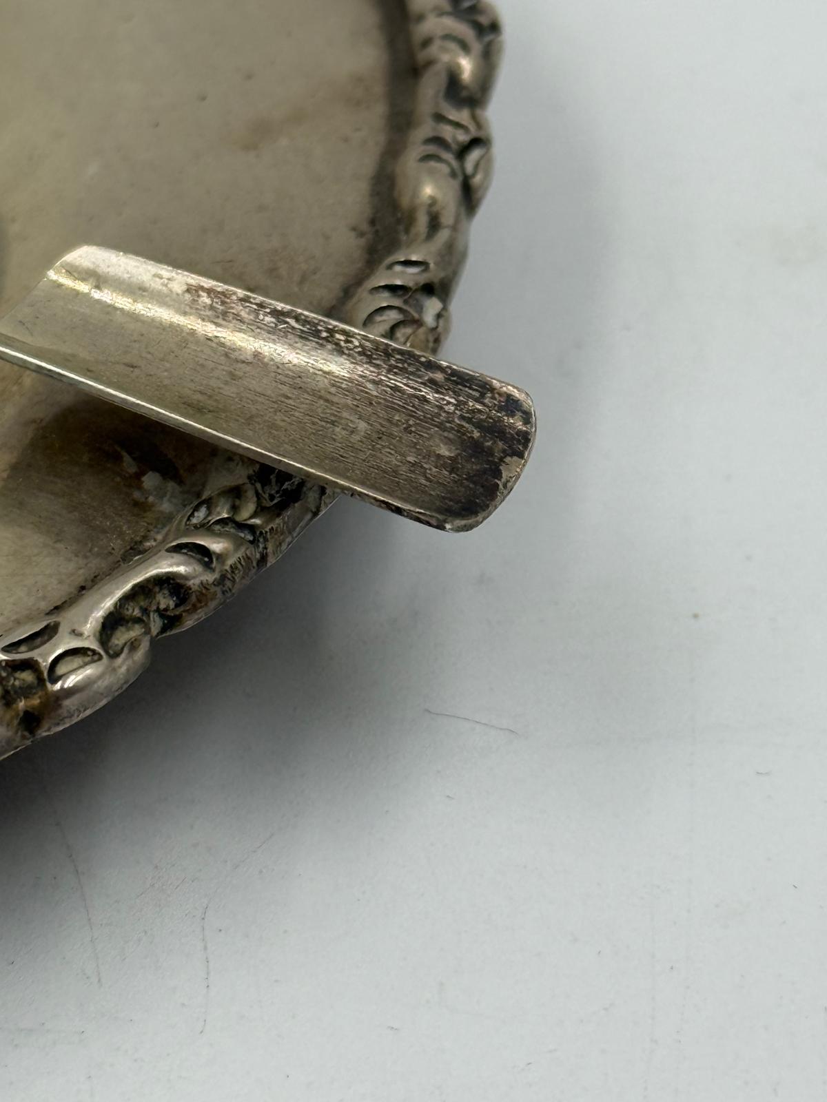 A Mexican silver ashtray marked 925 to base approx weight 143g - Image 2 of 5