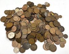 A selection of British coins of various denominations and ages to include banknotes from various