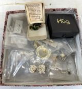 A selection of quality costume jewellery to include various earrings
