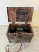 A WWII British army telephone set F