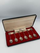 A Silver Jubilee teaspoon collectors set, boxed.