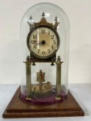 A Gustav Becker 400 day Torsion anniversary clock