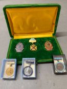 Six medals by The Society of Teachers