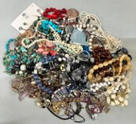 A large quantity of quality costume jewellery