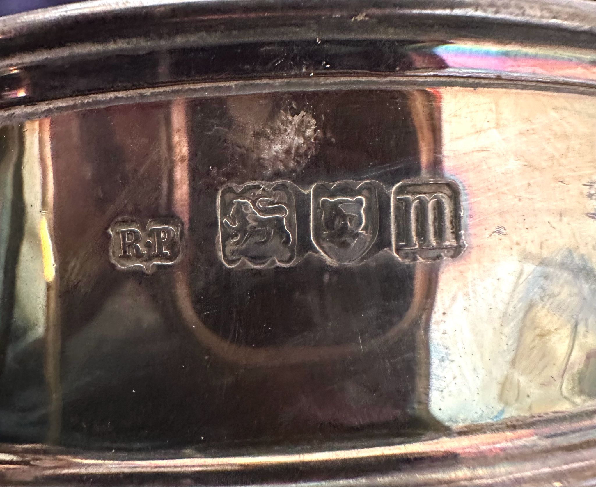 A 925 silver gilt hallmarked for London 1967 approx weight 161g - Image 2 of 2