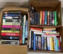 A large quantity of hardback and paperback fiction books