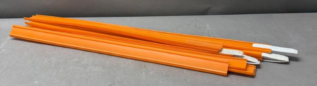 A small quantity of Hot Wheels track