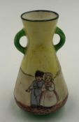 A miniature Royal Doulton from the Dutch Harlequin series