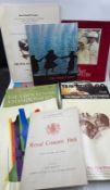Movie Memorabilia: A selection of programmes from movie premiers including Royal Film performances
