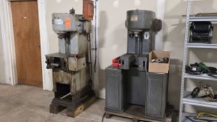 Lot - (2) Hydraulic Presses; (1) Denison hydrOILic Multipress, (1) Unknown Bench-Type with Stand