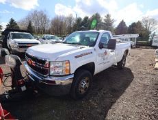 2013 Chevrolet Silverado 2500HD Standard Cab Pickup Truck, VIN: 1GCOKVCG7DF214633; with Vortec 6.
