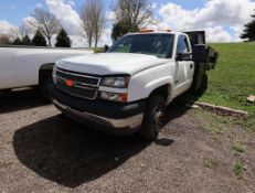 2006 Chevrolet Silverado 3500HD Dump Body Truck, VIN: 1GBJK34DX6E215222; 4x4, with 6.6L Turbo Diesel