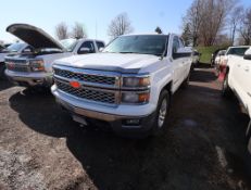 2015 Chevrolet Silverado 1500 Crew Cab Pickup Truck, VIN: 1GCVKRECXFZ431649; V8, 5.3L, with 6 ft.