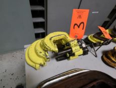 Lot - (5) Heavy Duty Clamps