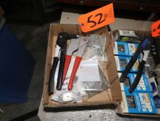 Lot - Hand Powered Pop Rivet Guns, with Inserts