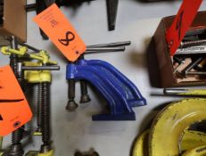 Lot - (2) Welding Table Holddown Clamps