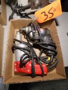 Lot - (2) Electric Drills