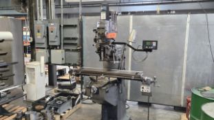 Bridgeport 2-HP Series J Vertical Milling Machine, S/N: BR258350; with 9 in. x 42 in. Rapid Traverse