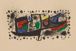 JOAN MIRO: Composition pour „Joan Miró und Katalonien“.