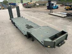 2004 Broshuis E2130 Tri Axle Step Frame Low Loader Trailer, Direct from UK MOD
