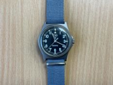 CWC W10 British Army Service Watch, Nato Marks, Sn° 1369, Date 1997, from MOD