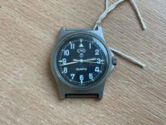 CWC W10 British Army Service Watch, Sn° 425, Date 1997, from MOD