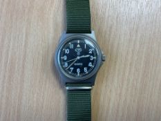 CWC W10 British Army Service Watch, Nato Marks, Sn° 5243, Date 1998, from MOD