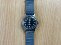 CWC W10 British Army Service Watch, Nato Marks, Sn° 3851, Date 1998, from MOD