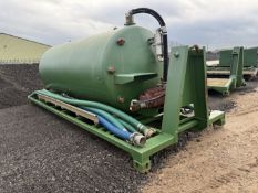 2000 Gallon Slurry/Water Tank with Suck/Blow Capacity