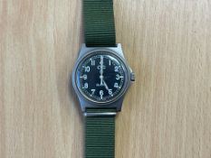 CWC British Army W10 Service Watch, Water Resistant to 5ATM, Sn° 1626, Date 2005, from MOD