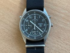 Seiko Gen 2 Pilots Chrono with Date RAF Tornado Force Issue, Sn° 1795, Date 1995, from MOD