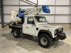 2014 Land Rover Defender 110 13.5m Access Platform, Recently Released from a UK National Company
