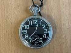 Rare Waltham 0552 NON LUM Royal Navy 9 Jewel Pocket Watch as Issued to Nuclear Submarines, from MOD