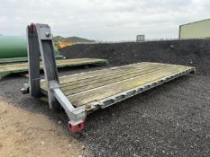 Flat Rack with Twist Locks