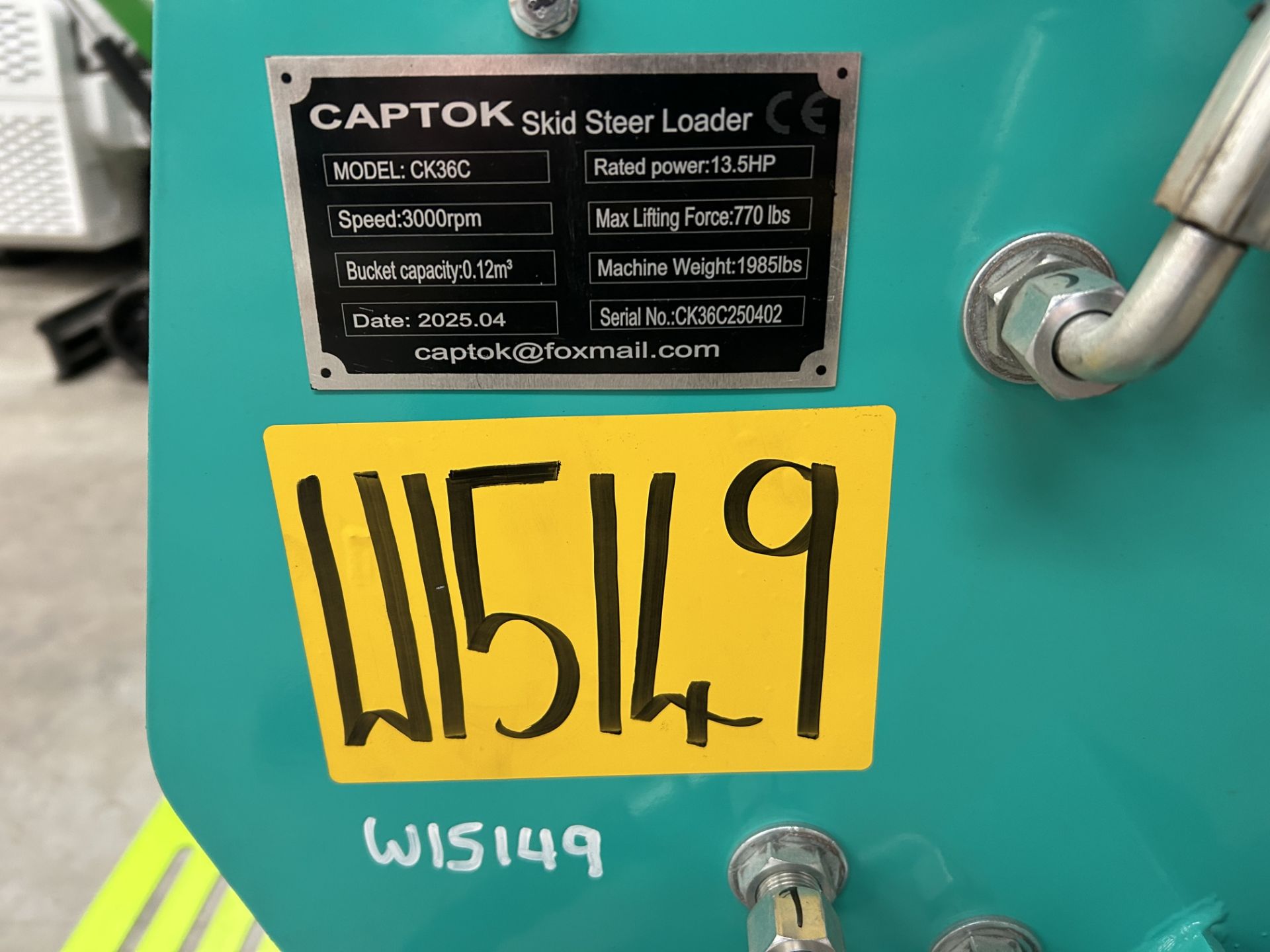 New Unused 2025 CK36C Skid Steer Loader - Image 30 of 30