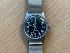 Lovely CWC W10 British Army Service Watch, Water Resistant to 5ATM, Sn° 2926, Date 2005, from MOD