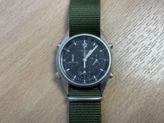 Seiko Gen 1 Pilots Chrono RAF Harrier Force Issue, Sn° 5936, Date 1988, from MOD