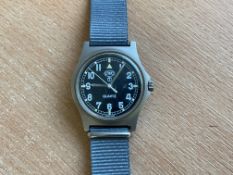 Rare CWC 0555 Royal Navy Issue Service Watch, Sn° 4640, Date 1995, from MOD