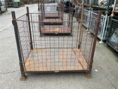 MOD Steel Stacking Stillage W/ Removable Posts & Sides