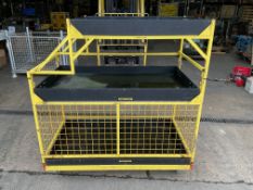 Workshop Parts / Tool Trolley c/w Removable Trays, from MOD