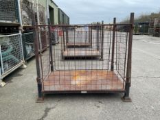 MOD Steel Stacking Stillage W/ Removable Posts & Sides