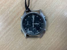 Seiko Gen 1 Pilots Chrono RAF Harrier Force Issue, Nato Marks, Sn° 3834, Date 1986, *Chip in Glass*