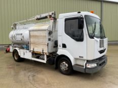Renault Midliner 150 DCi Fluid Transfer 5375 Litre Aviation Refueller, 1537 Hours Direct MOD-RAF