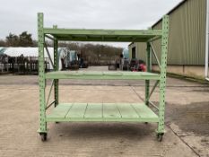 Heavy Duty Adjustable Racking on Casters ,from MOD.