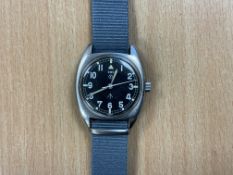 Very Rare CWC Wind Up W10 Service Watch, British Army, Nato Marks, Date 1973, from MOD